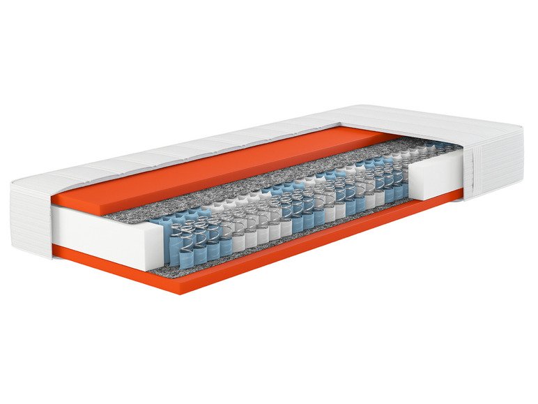 7-Zone pocketveer-matras | maat 90x210cm