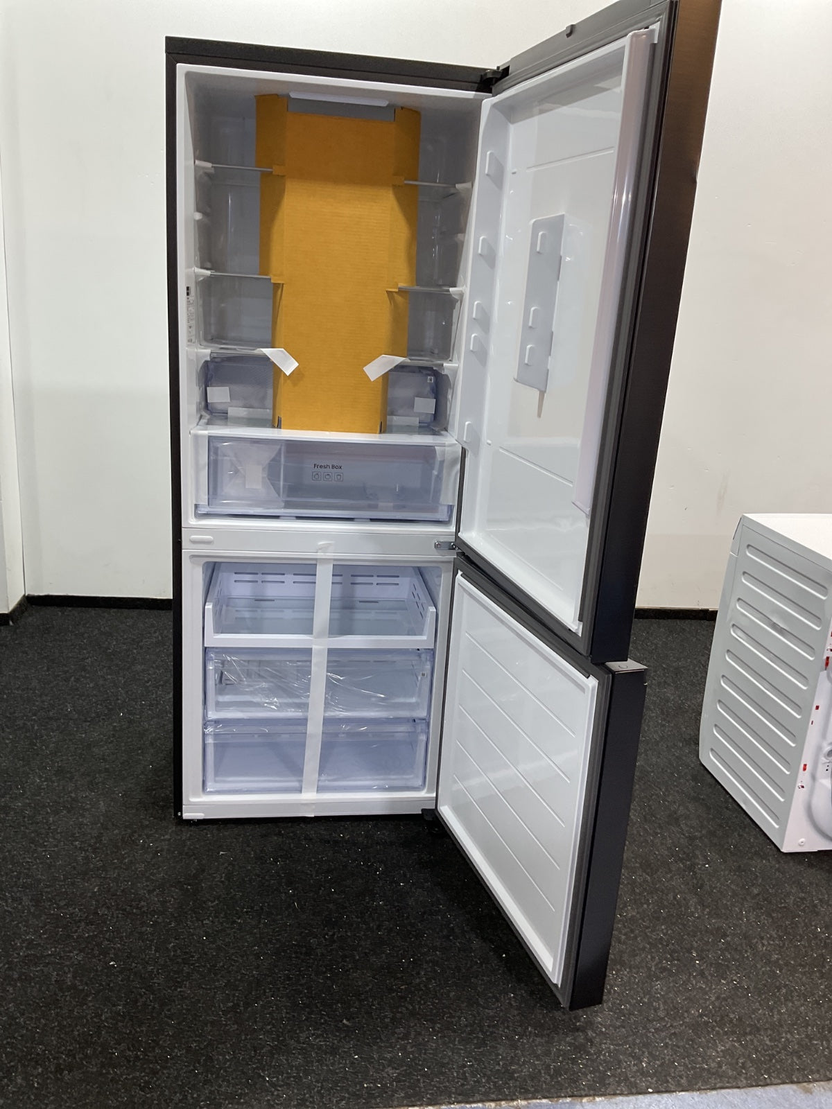 Samsung koelkast RB50DG601EB1 - Extra Breed - Zwart inox