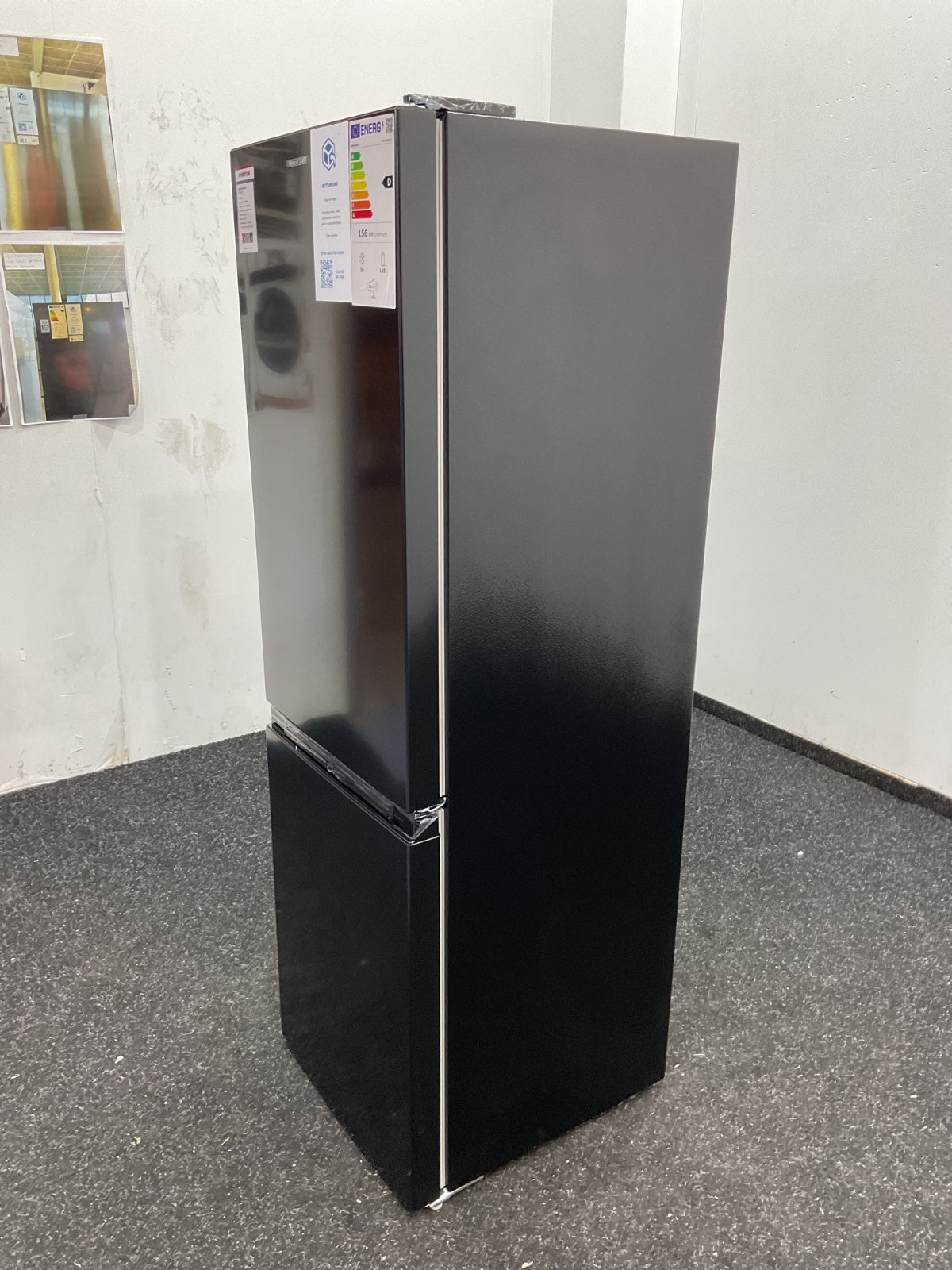 Inventum koelkast KV1500B - Zwart 150 cm