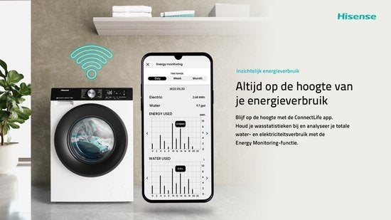 Hisense wasmachine WF3S8043BW3/BLX Serie 3S