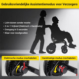 Easwe B20 – Comfortabele elektrische rolstoel met ergonomische rugleuning