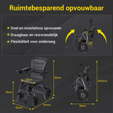 Easwe B20 – Comfortabele elektrische rolstoel met ergonomische rugleuning