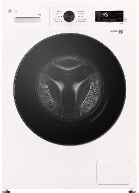 LG was‑droogcombinatie W4X1095NWB - 9/5 kg - Wit