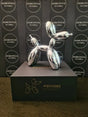 Jeff Koons - Balloon Dog Dog Silver COA Pop Art Certified Silver