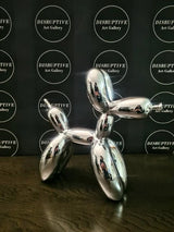 Jeff Koons - Balloon Dog Dog Silver COA Pop Art Certified Silver