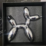 Jeff Koons - Balloon Dog Dog Silver COA Pop Art Certified Silver