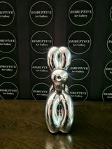 Jeff Koons - Balloon Dog Dog Silver COA Pop Art Certified Silver