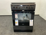 Inventum gasfornuis VFG6034WGZWA - Zwart