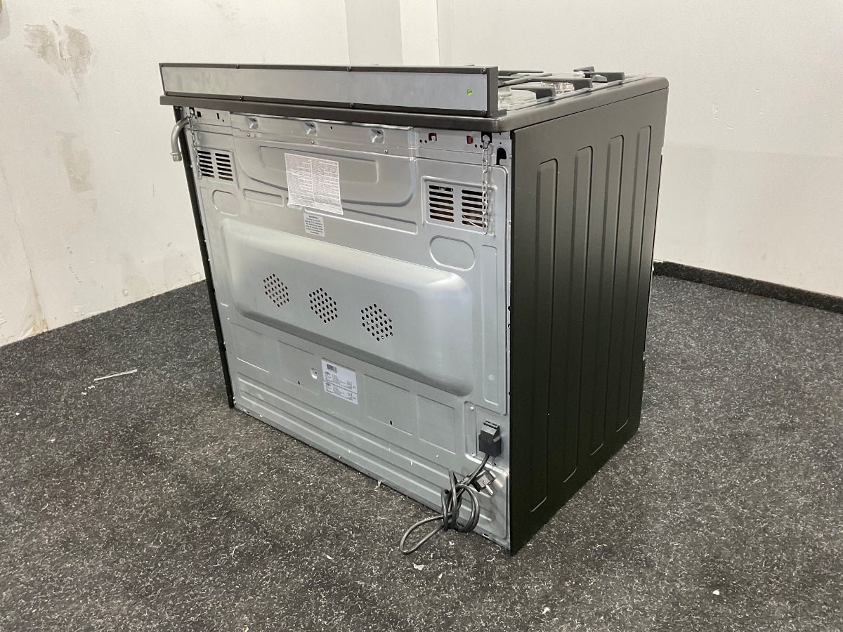 Everglades gasfornuis EVCK9020 - Mat Zwart - 90cm