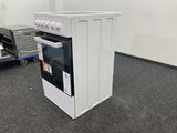 Beko keramisch fornuis FSS57000GW - Wit/Zwart