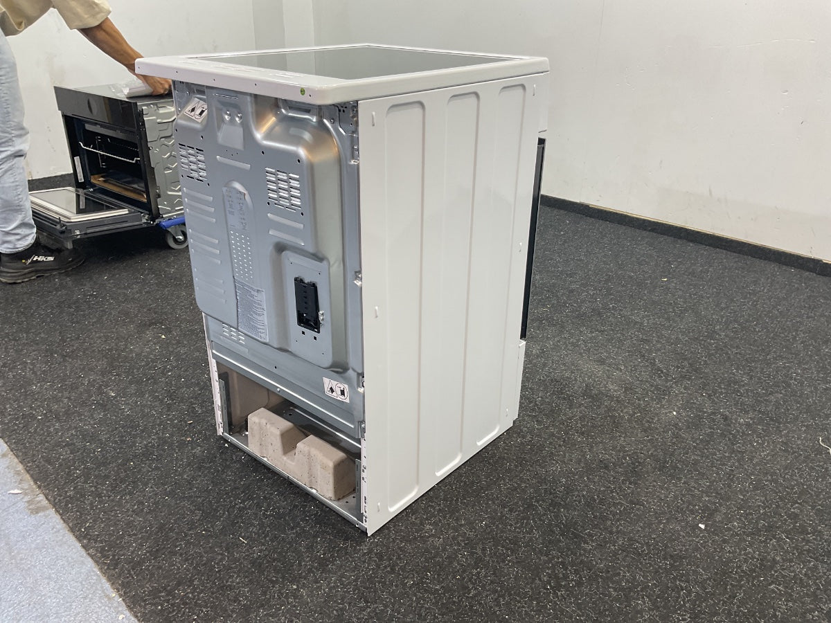 Beko keramisch fornuis FSS57000GW - Wit/Zwart