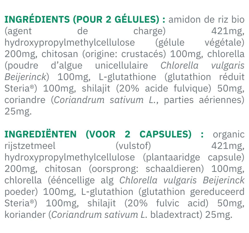 Voedingsupplement Signature Chelate by Sylvie Beljanski