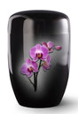 Biologisch Afbreekbare Zwarte Eco Urn Orchidee (4 liter)