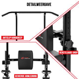 Fitness apparaat - Power Tower Dipstation A1 - met Weerstandsbanden