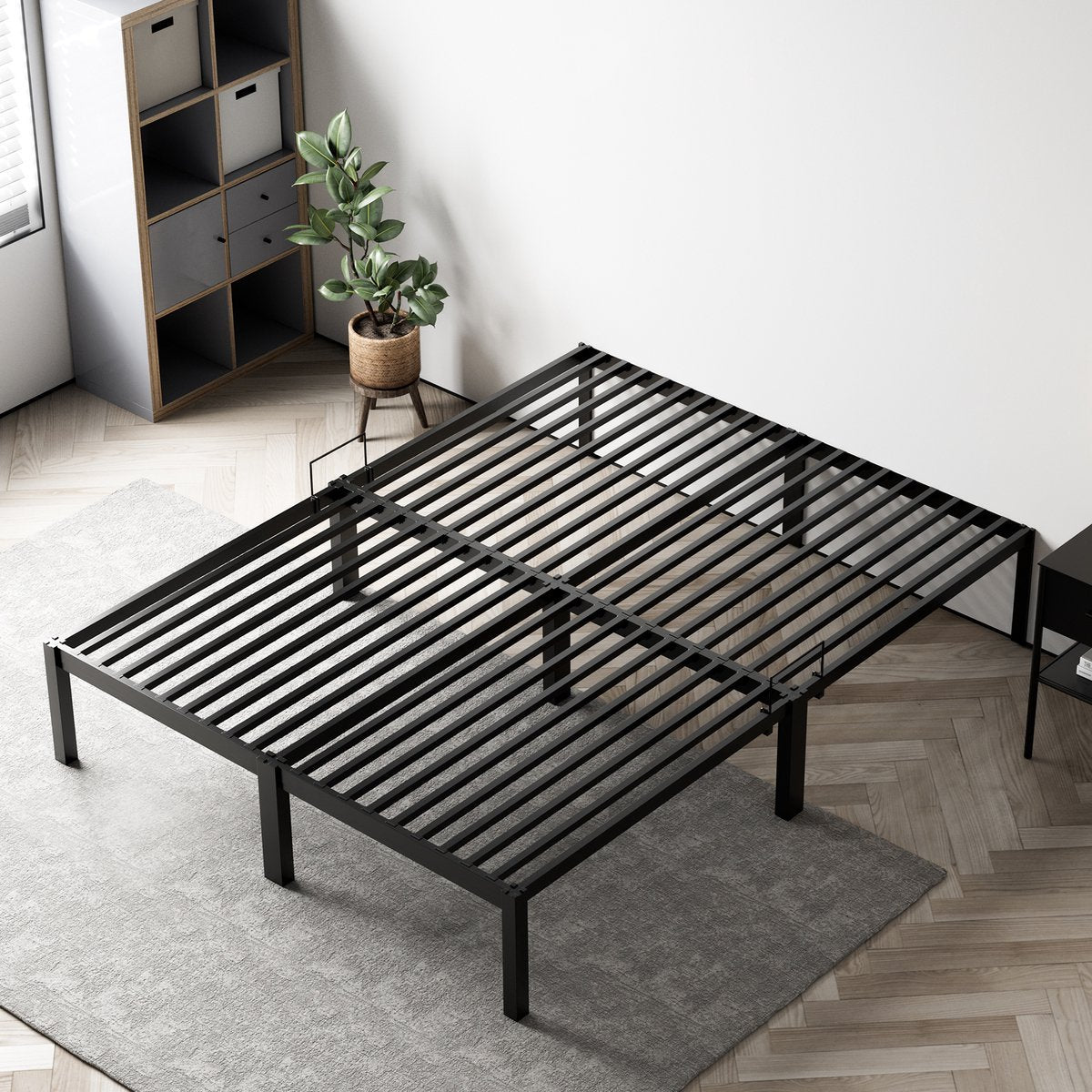 HOMAVO Metalen Bed(frame) - 140 x 200 cm