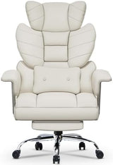 Rattantree Office Chair with Telescopic Footrest