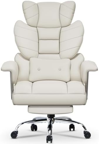Rattantree Office Chair with Telescopic Footrest