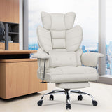 Rattantree Office Chair with Telescopic Footrest