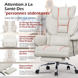 Rattantree Office Chair with Telescopic Footrest