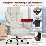 Rattantree Office Chair with Telescopic Footrest