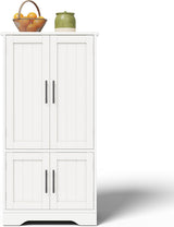 Keukenkast 120x60x40cm, Wit, met LED-sensorlicht