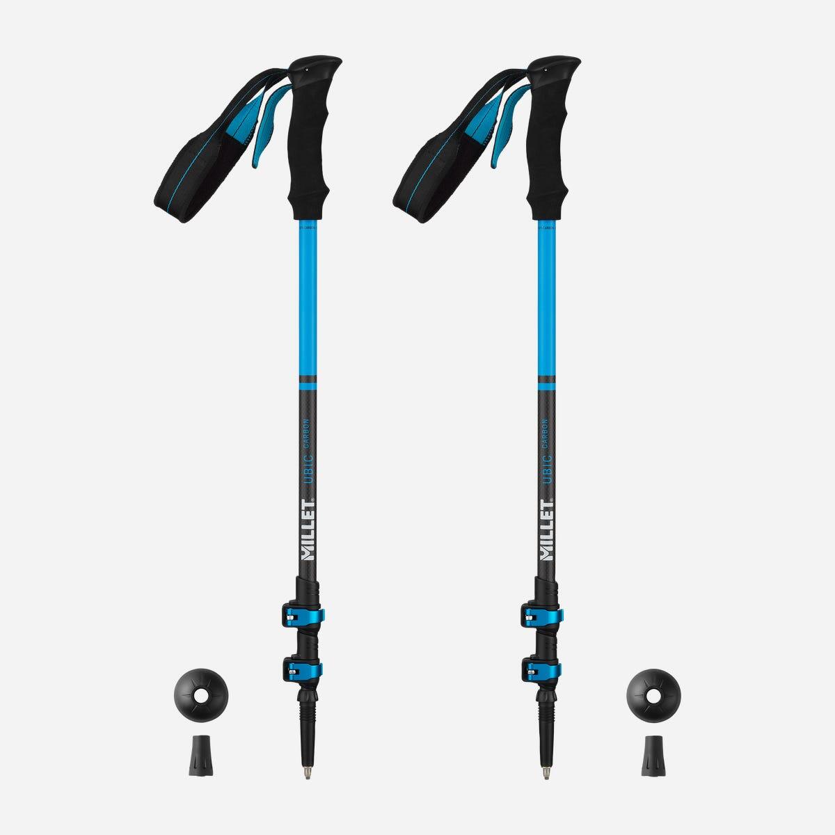 Millet Unisex Wandelen – Unisex wandelstokken - Trekkingstokken Ubic Carbon paar