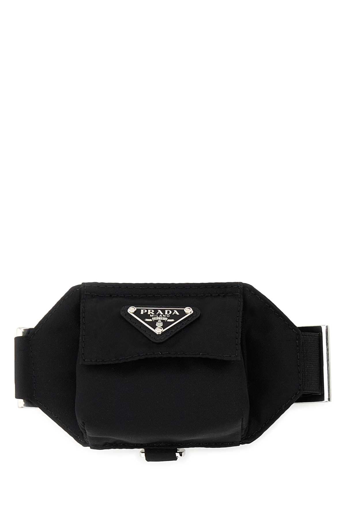 Prada Nylon Belt Bag — Black