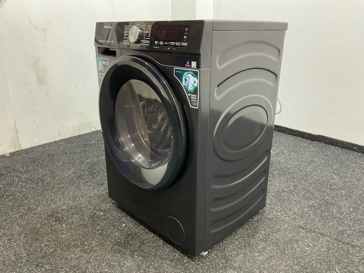 Hisense was-droogcombinatie WD3S9043BB3 - Zwart