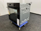 ETNA inbouwoven OM316MZ - Turbo Hetelucht - Matzwart