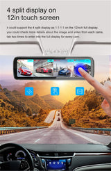 Dash Cam, 360 ° Panoramisch Dashboard Auto