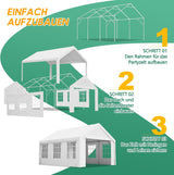 Thanaddo Paviljoen, 4 x 5 meter, premium wintervaste partytent