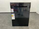 Inventum vaatwasser VVW6046AB - Vrijstaand - Zwart