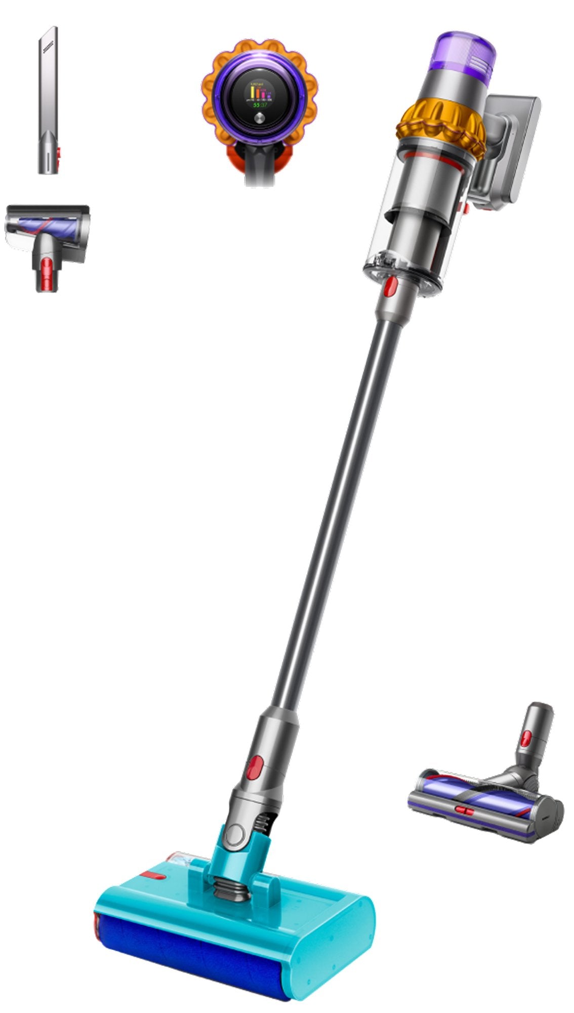 Dyson V15 Detect Submarine - stofzuigen en dweilen