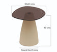 Brix salontafel Mylon beige - glas - 50 cm