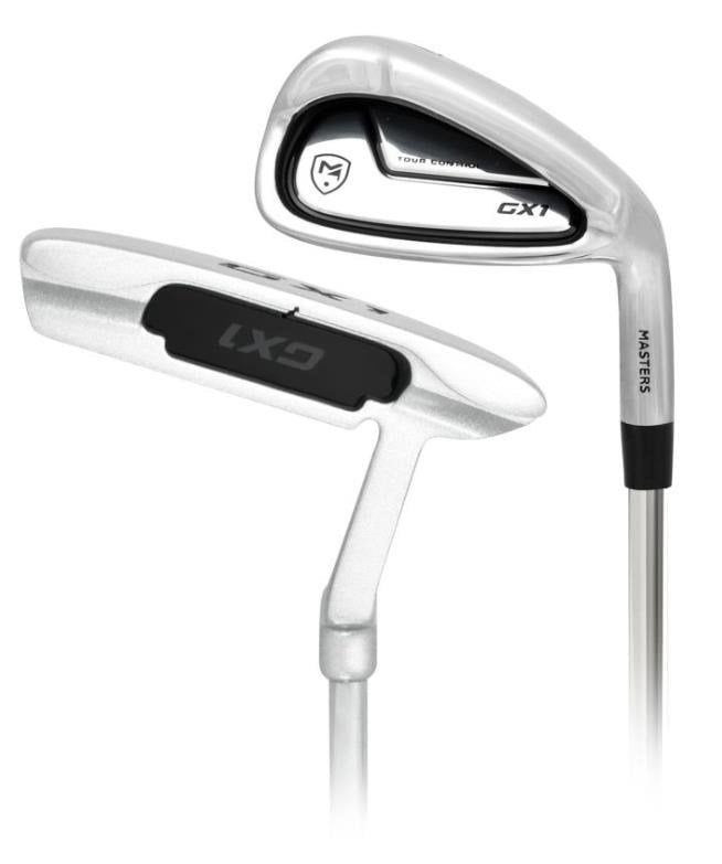 Masters GX1 Gts heren Golfset met grafieten shafts en standtas – zwart/grijs/wit