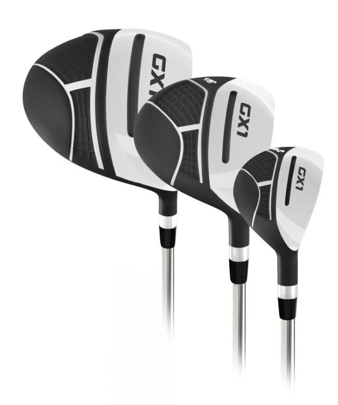 Masters GX1 Gts heren Golfset met grafieten shafts en standtas – zwart/grijs/wit