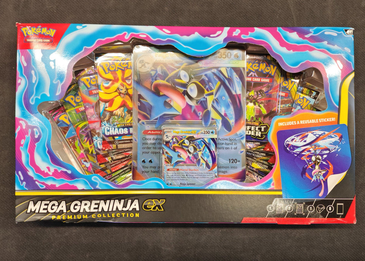 Pokémon TCG: Mega Greninja ex - Premium Collection