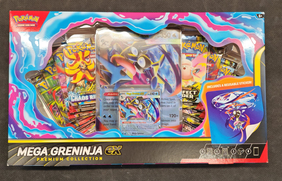 Pokémon TCG: Mega Greninja ex - Premium Collection
