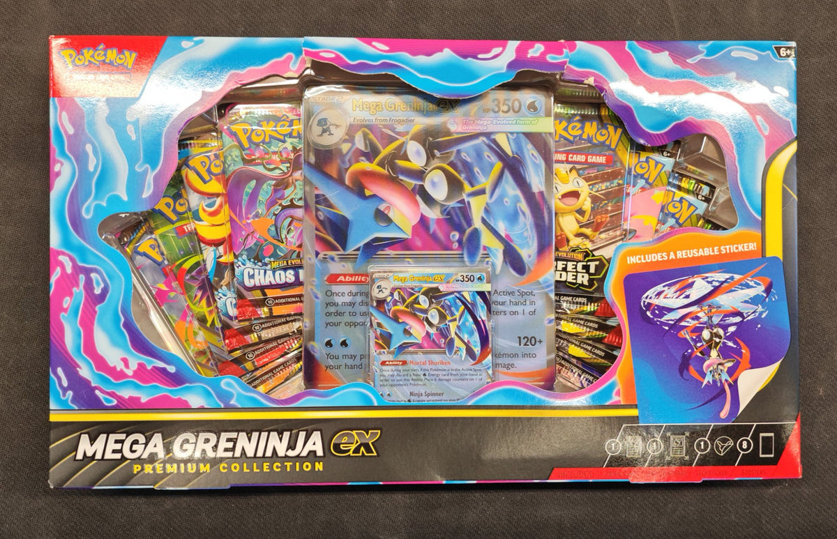 Pokémon TCG: Mega Greninja ex - Premium Collection