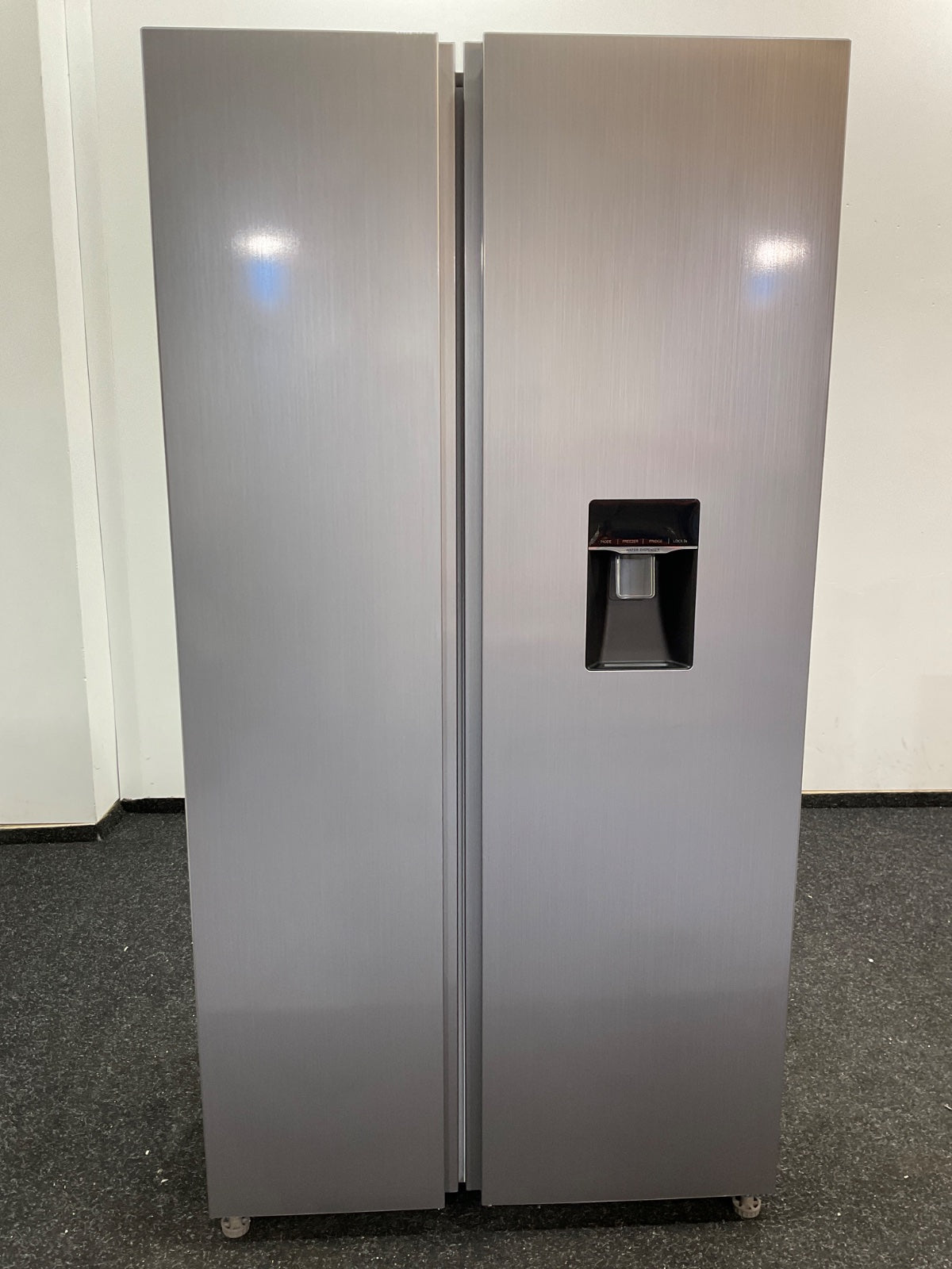 Exquisit Amerikaanse koelkast SBS146-WS-040ES