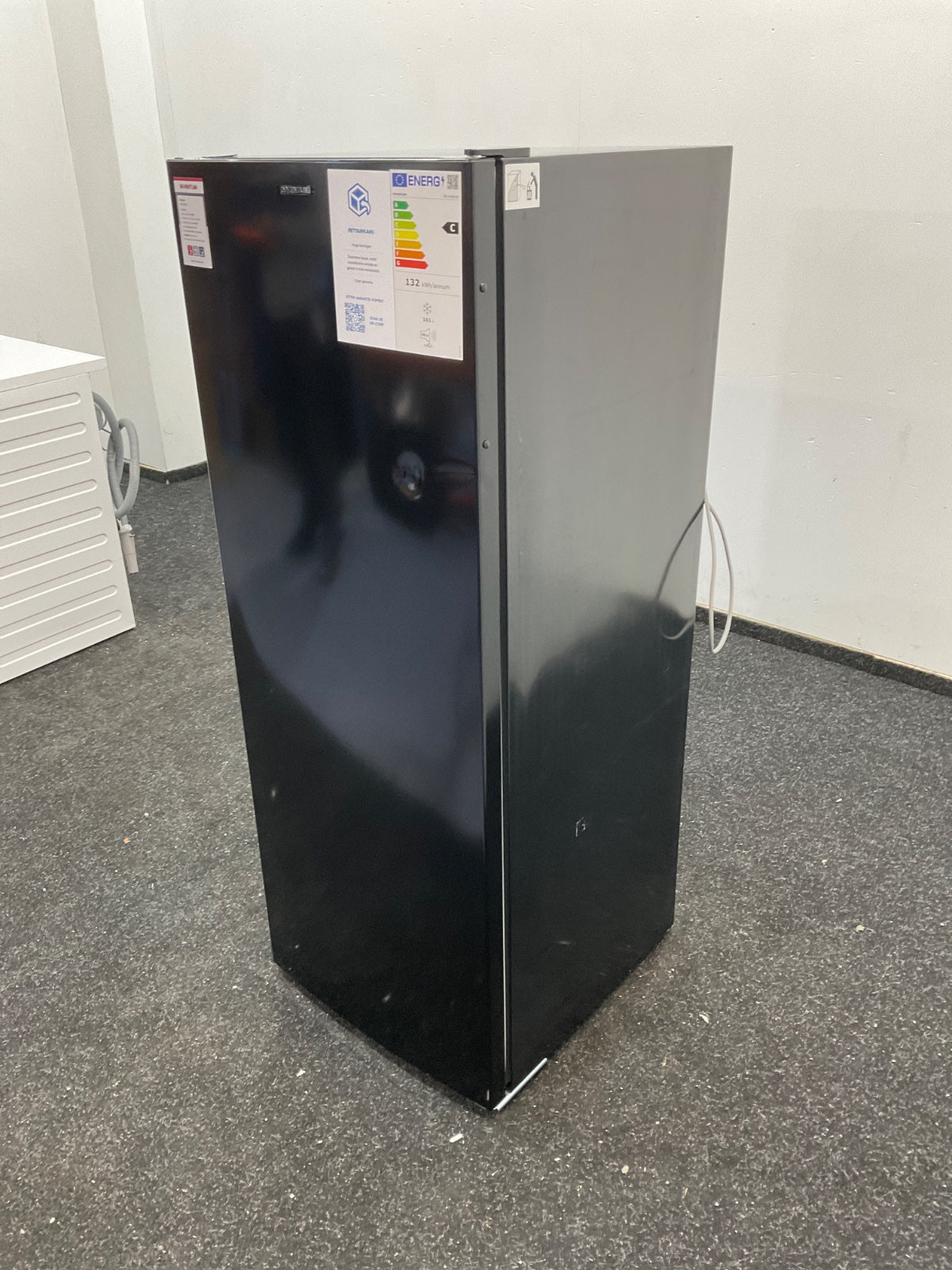 Inventum vrieskast VR1430B - Vrijstaand - Zwart