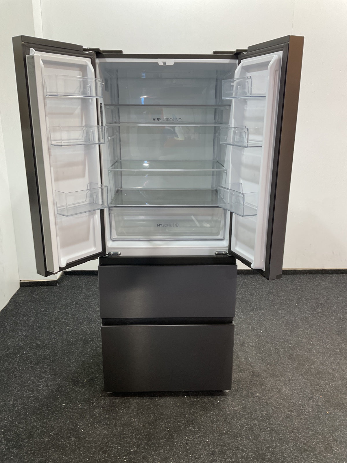 Haier koelkast HFR3718ENMD - 402L - Total No Frost