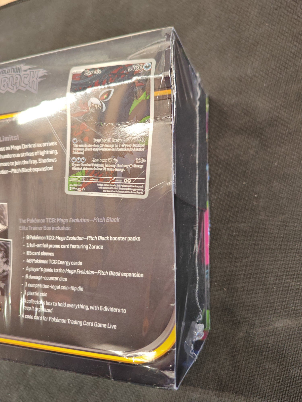 Pokémon TCG Mega Evolution Pitch Black Elite Trainer Box