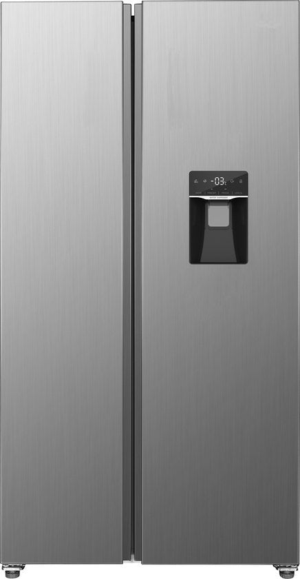 Exquisit Amerikaanse koelkast SBS146-WS-040ES