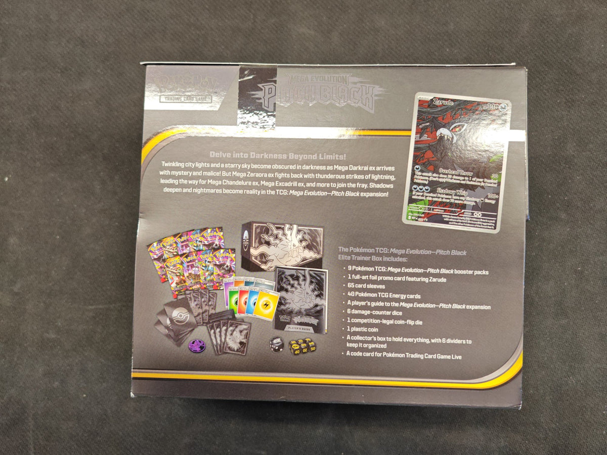 Pokémon TCG Mega Evolution Pitch Black Elite Trainer Box