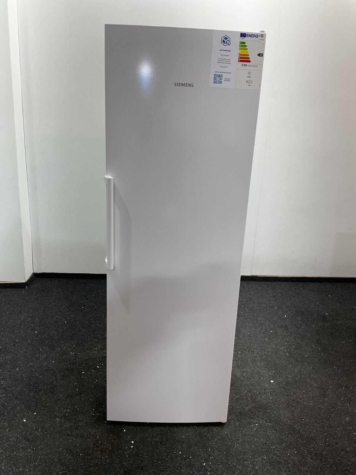 Siemens vrieskast GS33NVWEP - vrijstaand - Wit