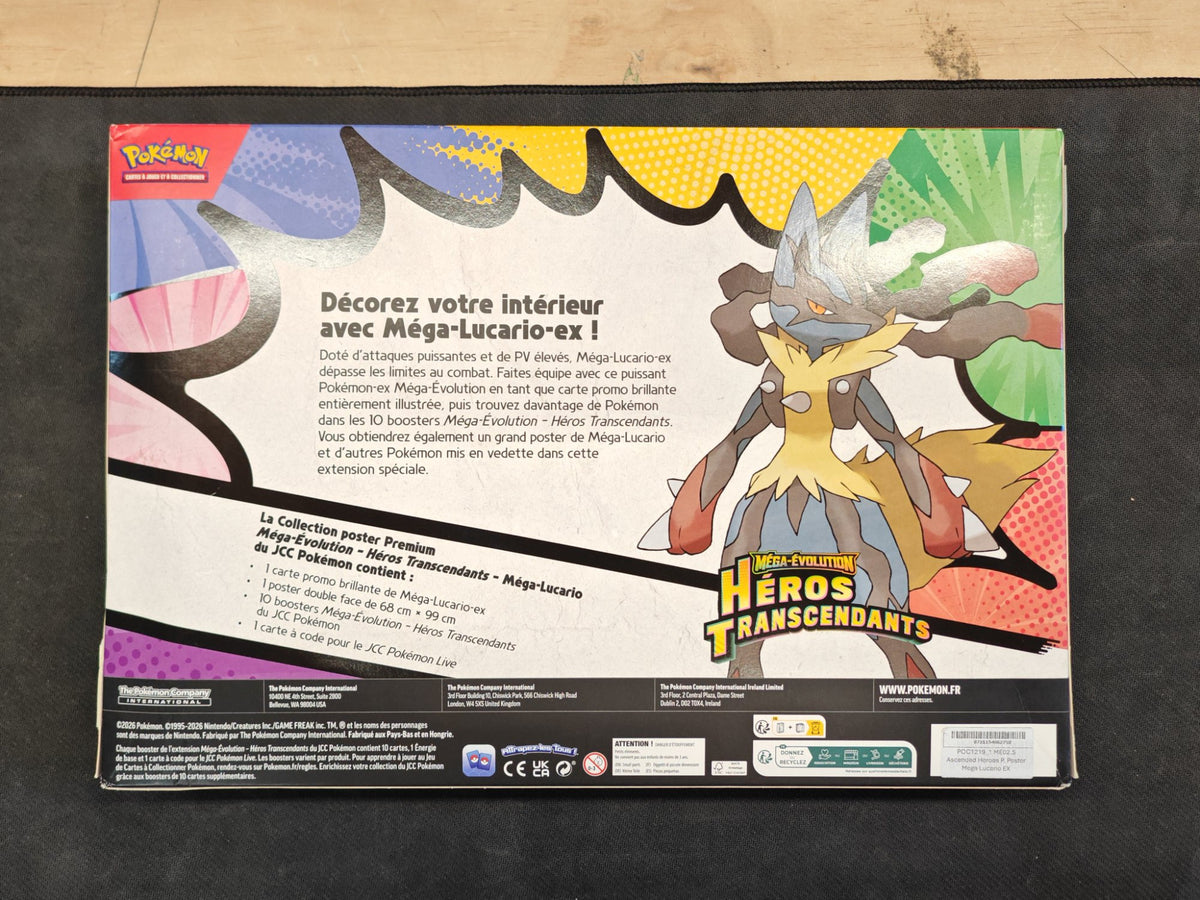 Pokémon ME02.5 - Ascended Heroes - Premium Poster Collection - Mega Lucario EX (Franstalig)