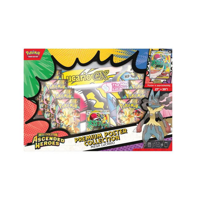 Pokémon ME02.5 - Ascended Heroes - Premium Poster Collection - Mega Lucario EX (Franstalig)