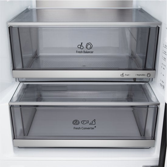 LG koelkast GBBS726CEV - Zwart - ThinQ wifi bediening
