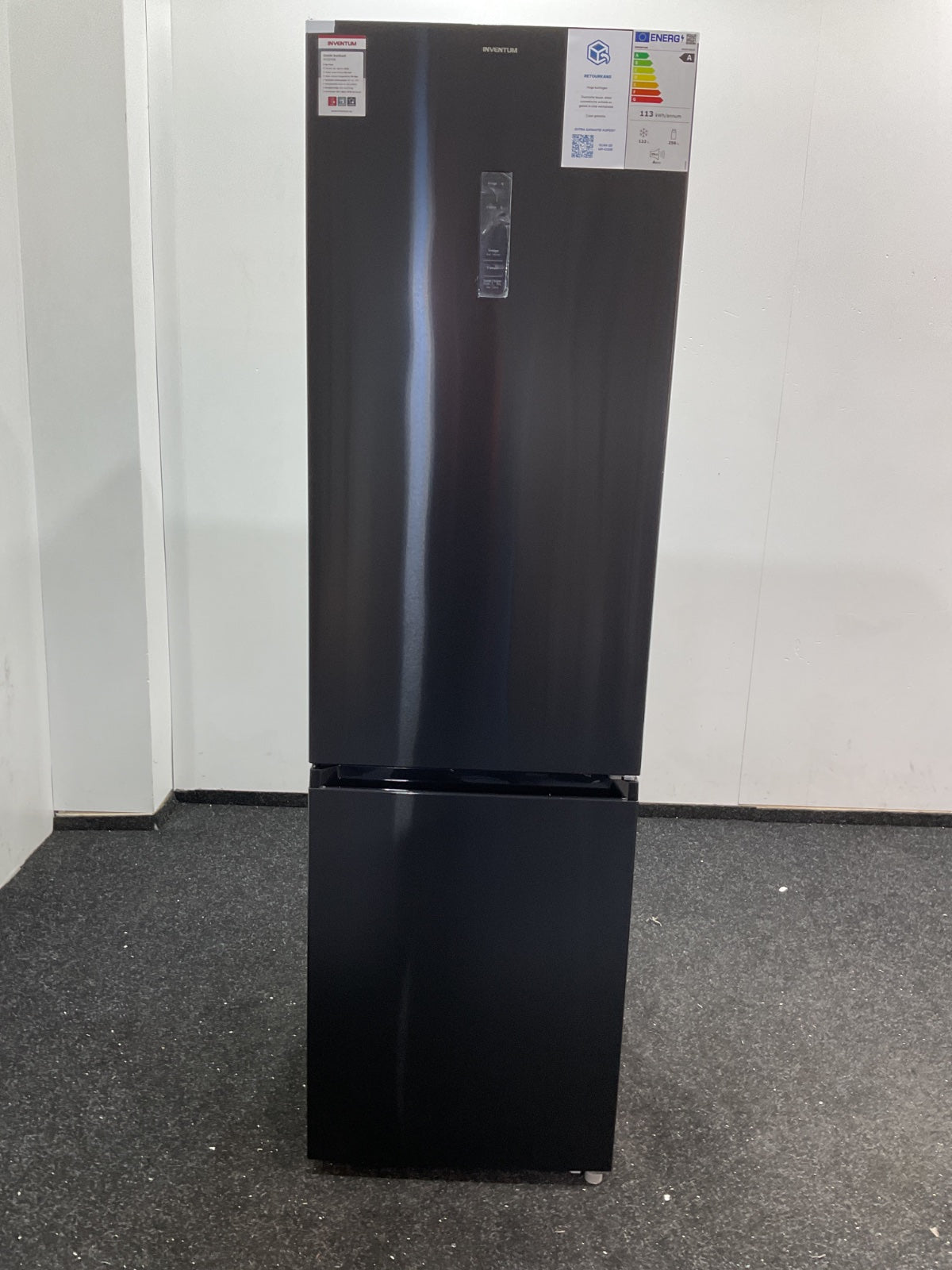 Inventum koelkast KV2010B - 201 cm hoog - Zwart